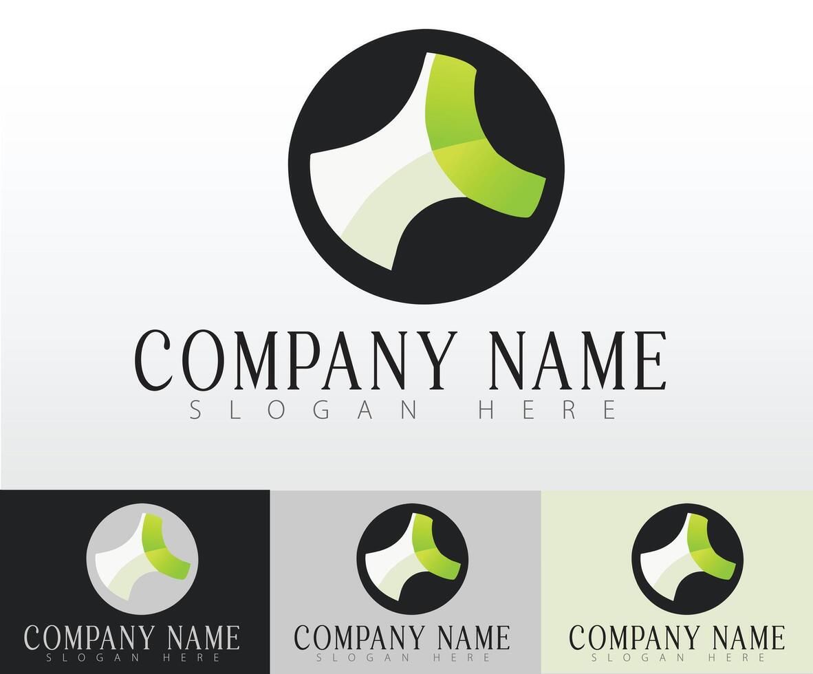 A versatile logo design perfect for multiple branding applications. vector