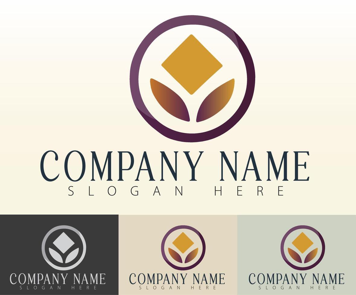 A visual symbol inspired by unity in corporate environments. vector