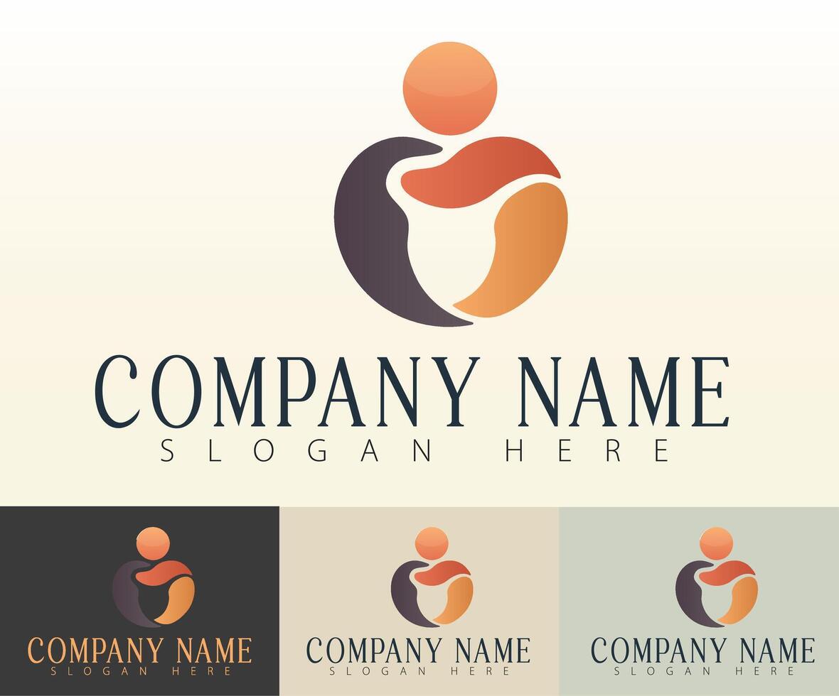 A business-ready logo designed with clarity and purpose. vector