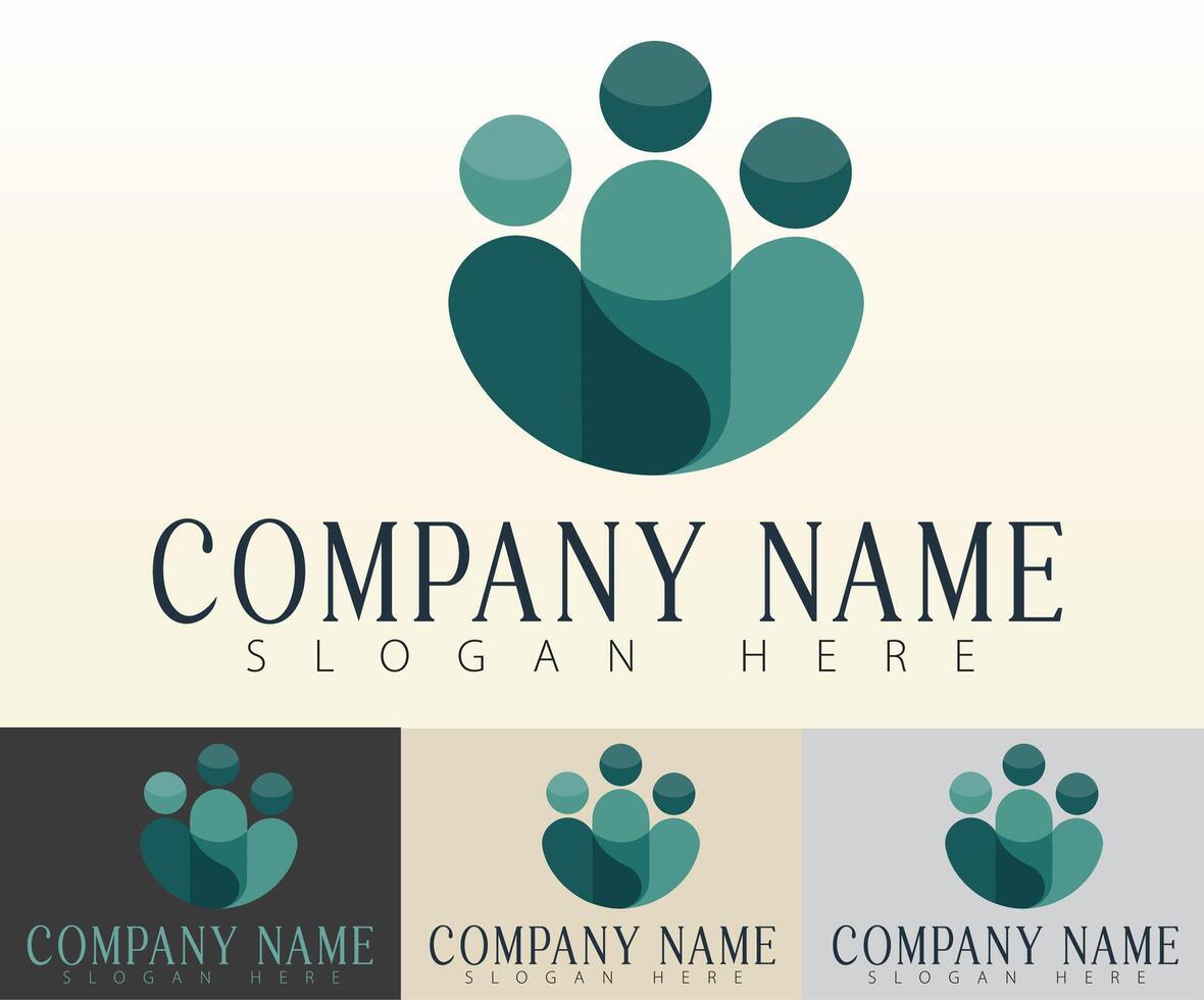 A logo meant to unify and strengthen brand identity vector