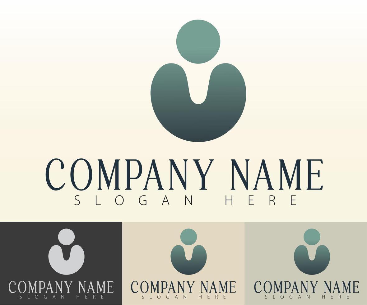 This design shows unity through elegant simplicity vector