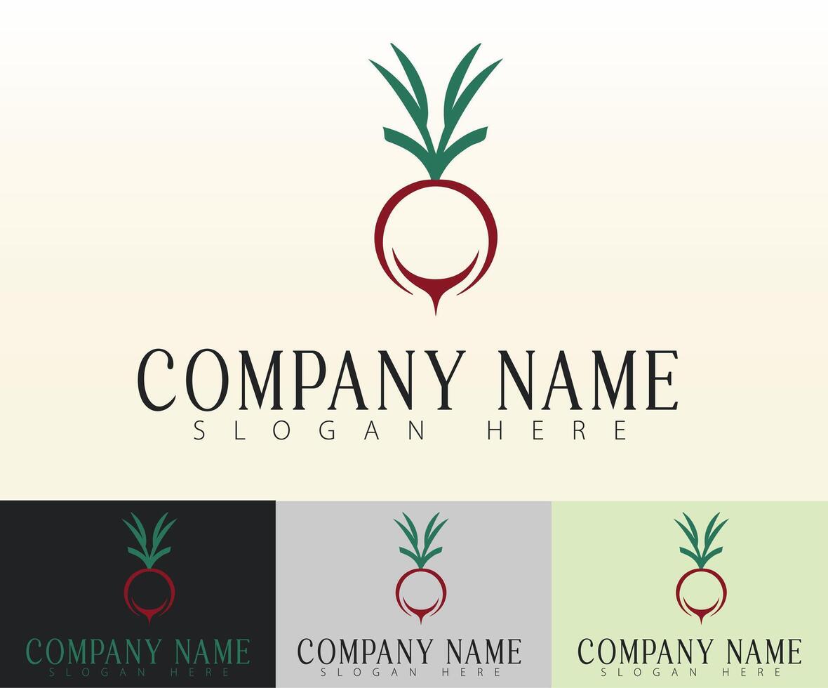 A minimalist emblem suited for the natural food market. vector