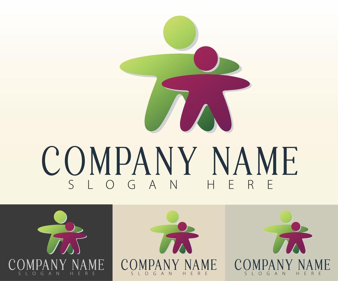 A unity emblem for business use. vector