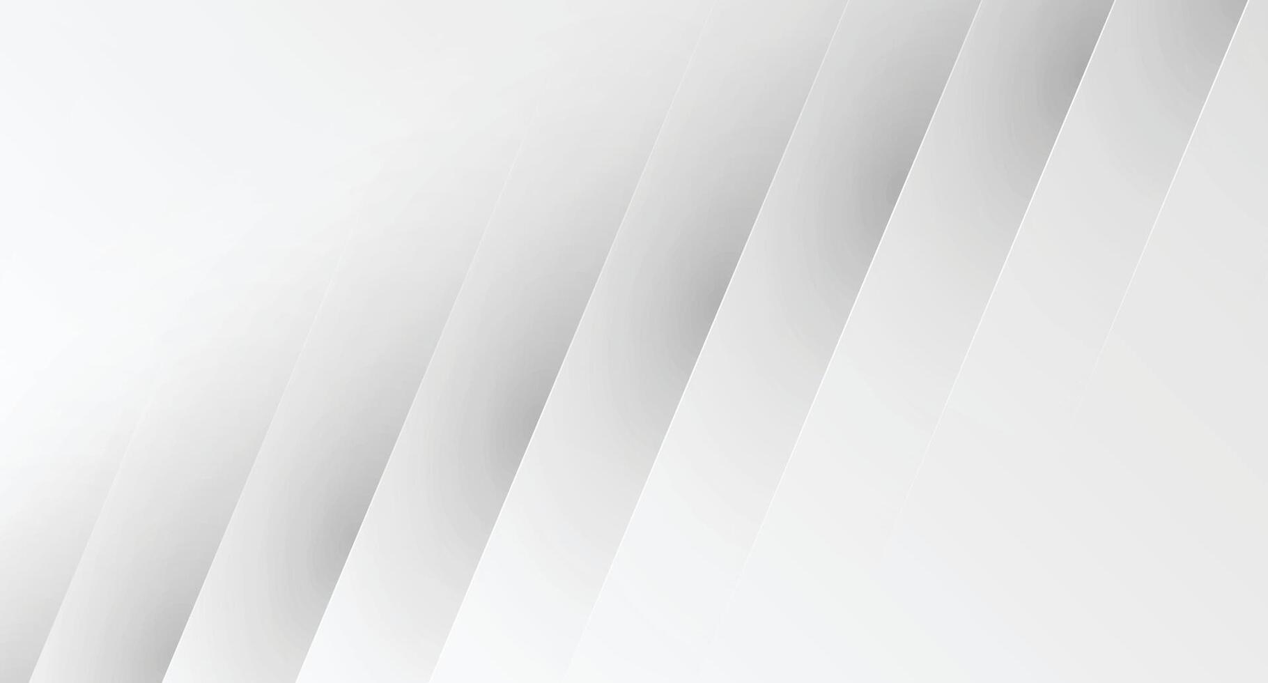 Abstract White Diagonal Layers with Shadows and Light Gradient vector