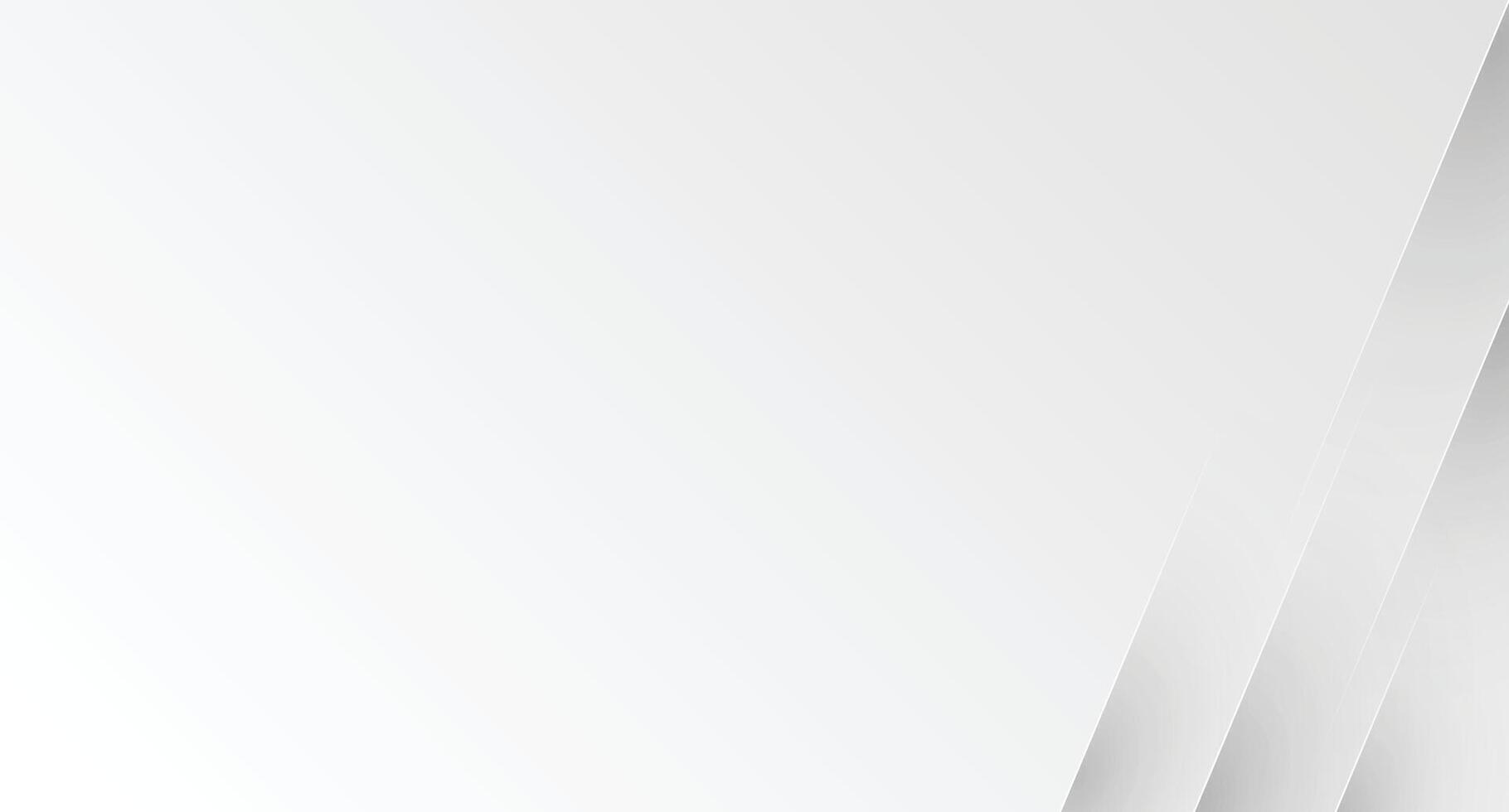 Abstract White and Gray Gradient Background with Diagonal Lines. vector