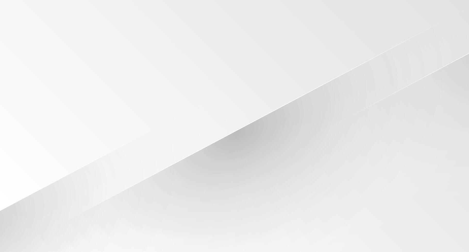 Minimalist White Geometric Abstract with Gradient and Diagonal Line vector