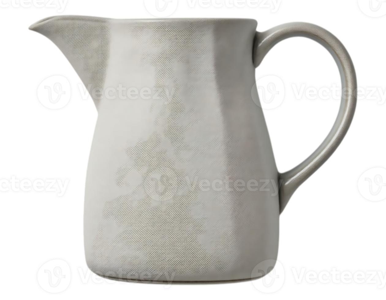 Ceramic Pitcher Isolated on Transparent Background png