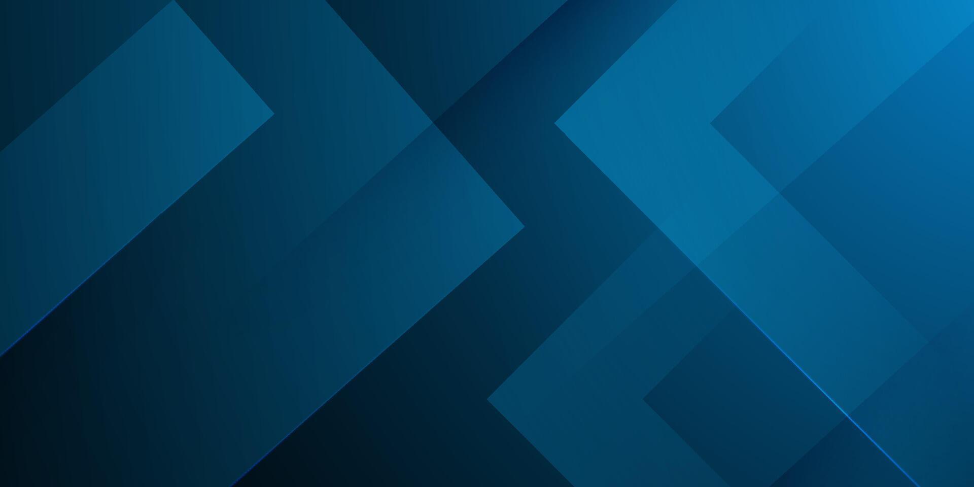 Abstract dark blue futuristic overlap square background. Trendy motion square shapes papercut pattern background design. vector