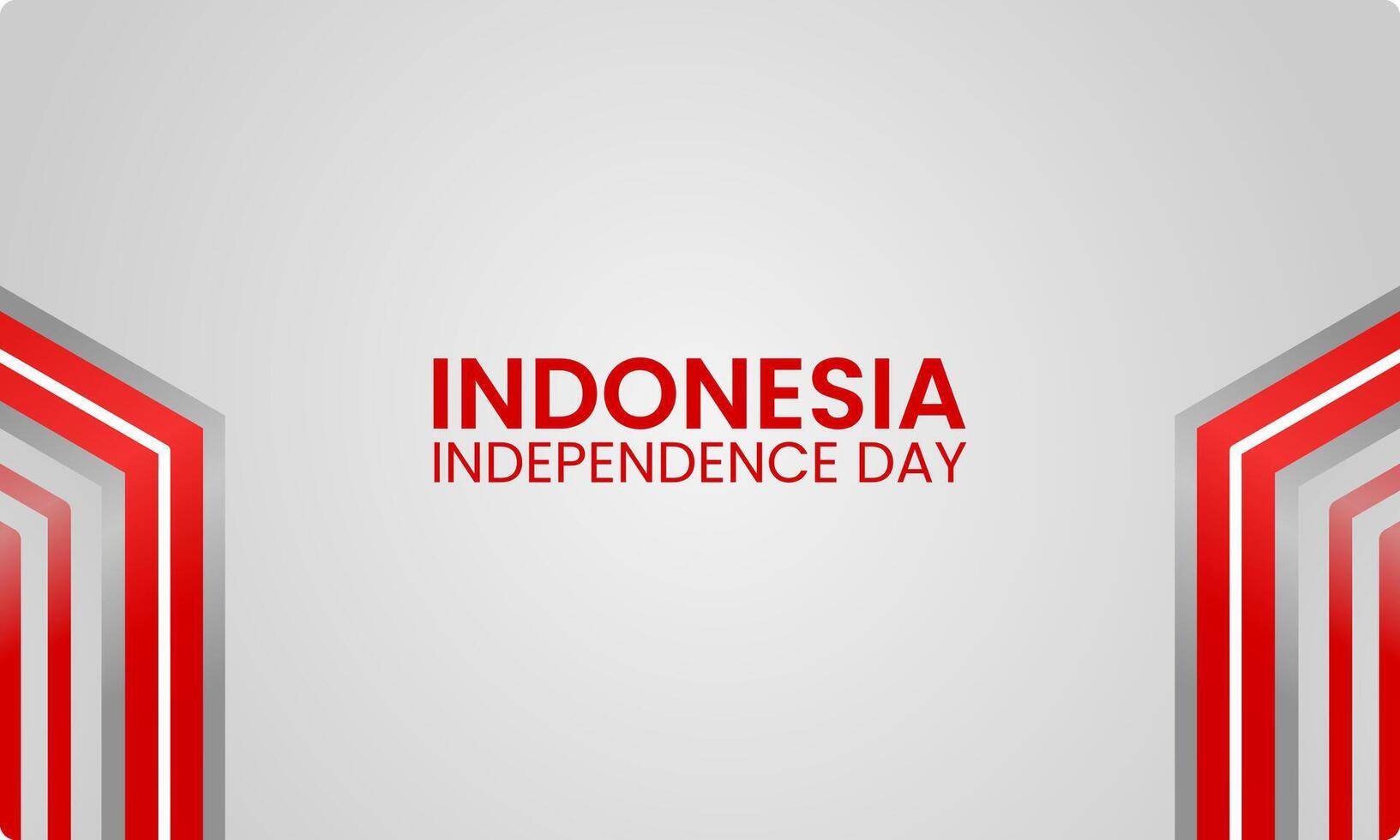 Indonesia Independence Day design vector