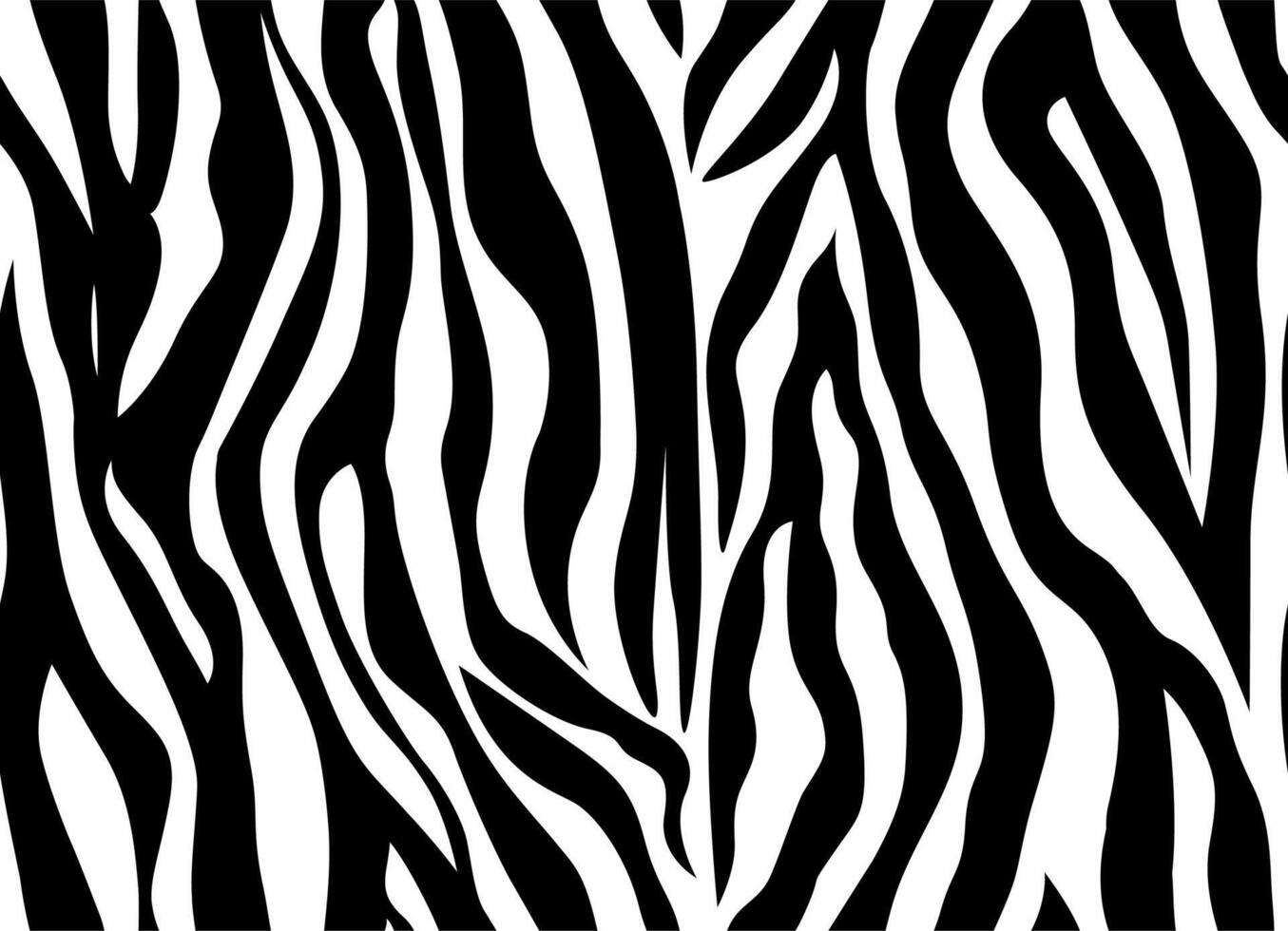 A zebra print fabric pattern vector