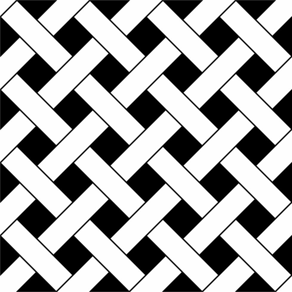 A black and white pattern with a diagonal design vector