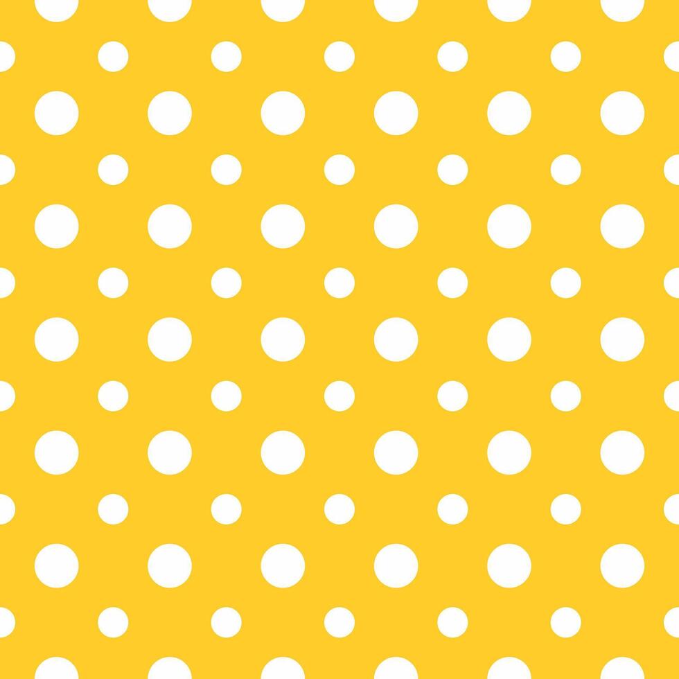 Yellow polka dot fabric by jessica on spoonflower - custom fabric vector