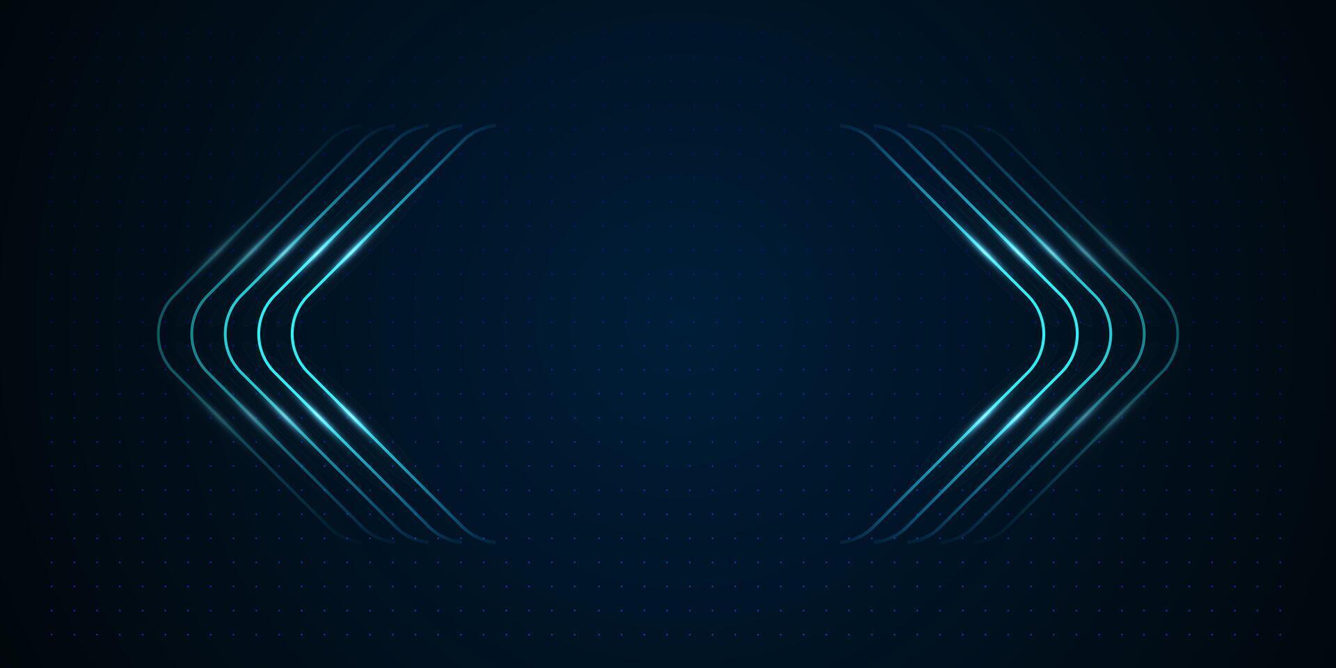 The arrow emits a motion blur, creating a sense of rapid movement and futuristic energy. illustration vector