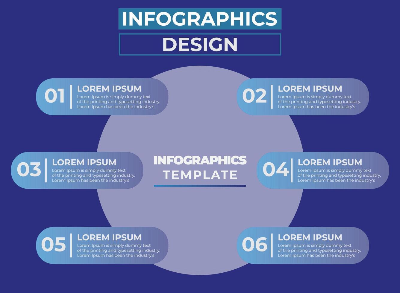 Modern Clean Infographic Design With Icon, Graphics Element, Step. Infographics Step and Element Design For Business presentation, Research vector