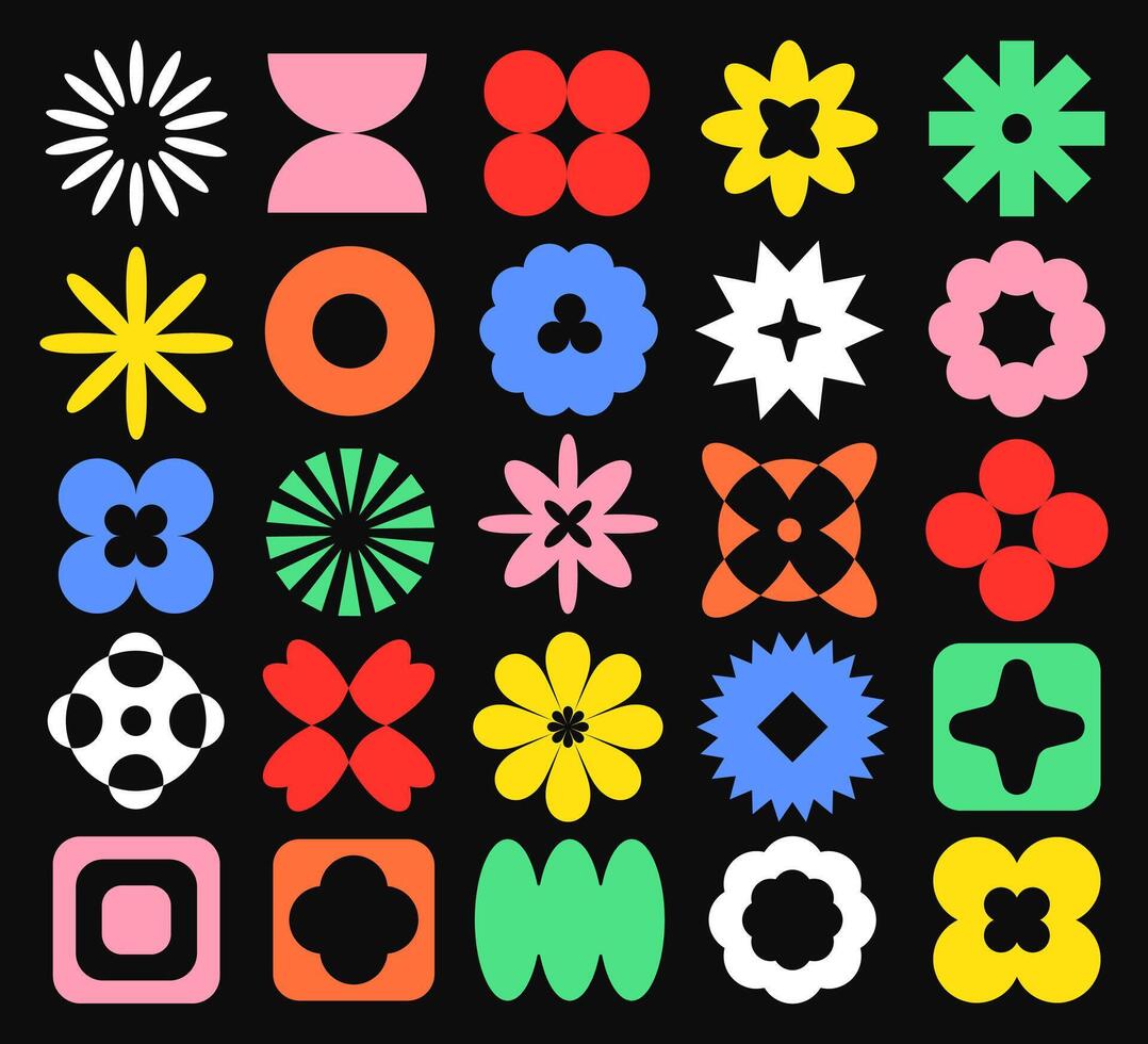 Collection of Geometric and Shape Designs vector