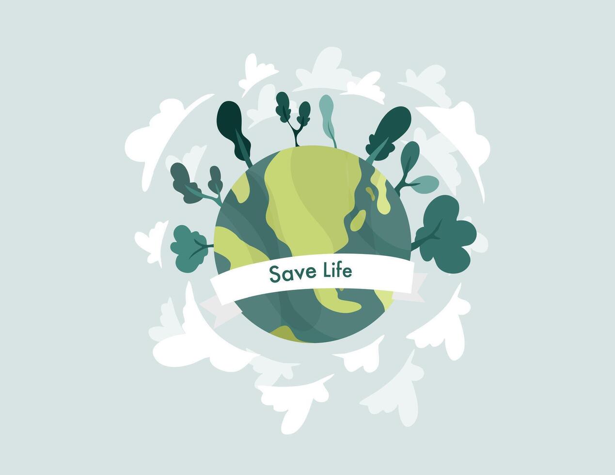 Inspiring Youth to Protect the Ozone Layer vector