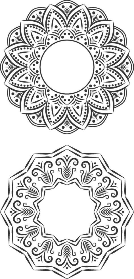 Intricate Mandala Set vector
