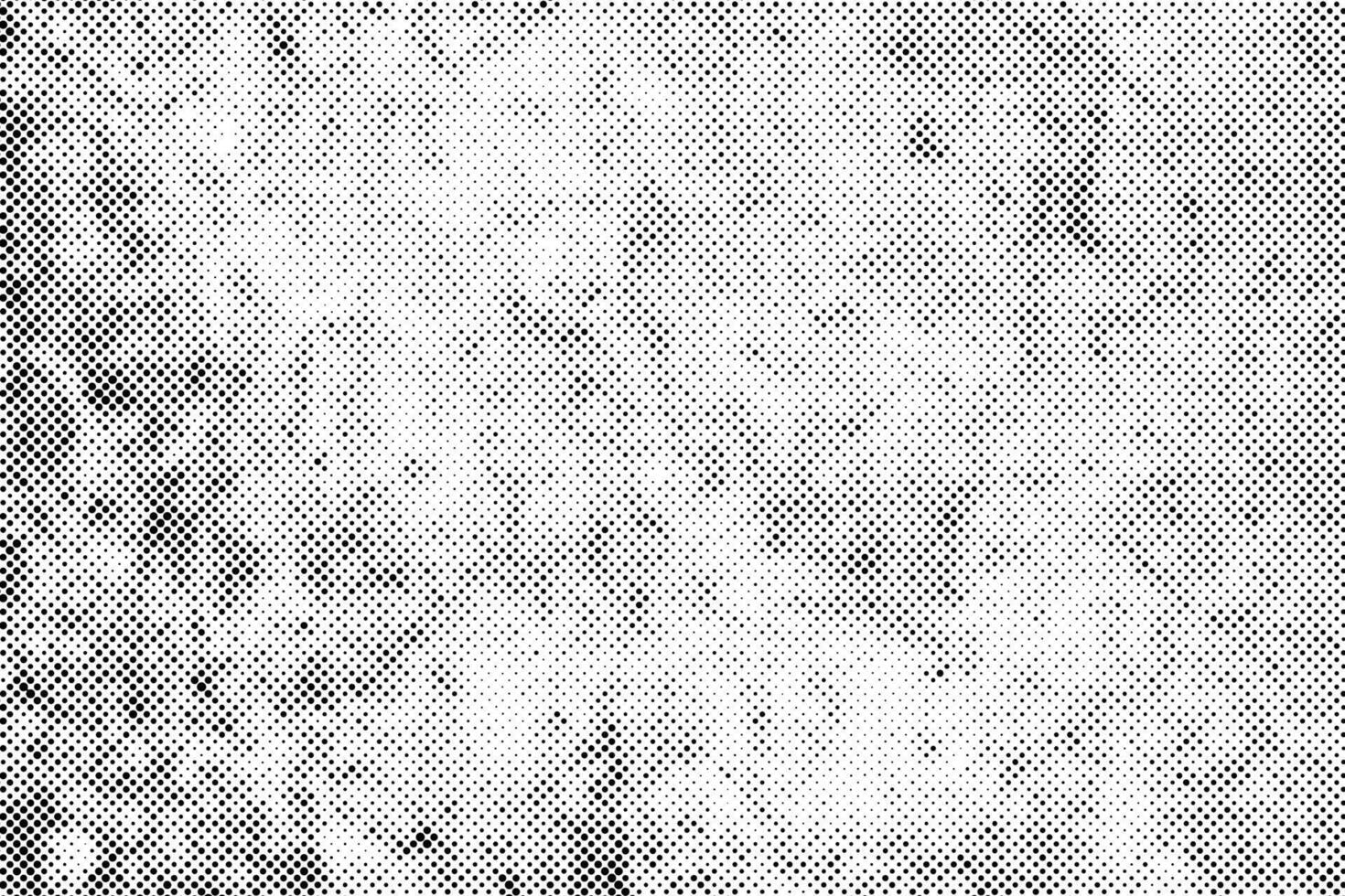 Abstract halftone background grunge pattern black and white vector