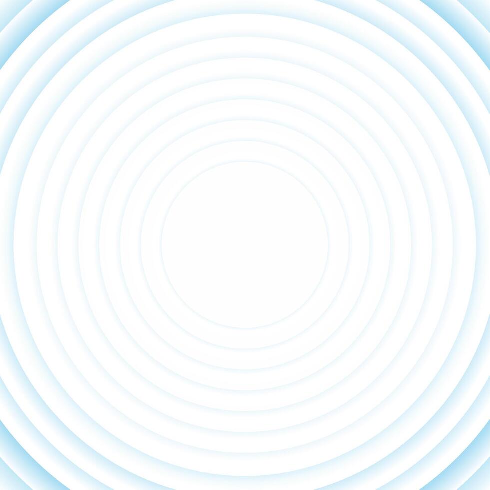 Modern white and blue circle background vector