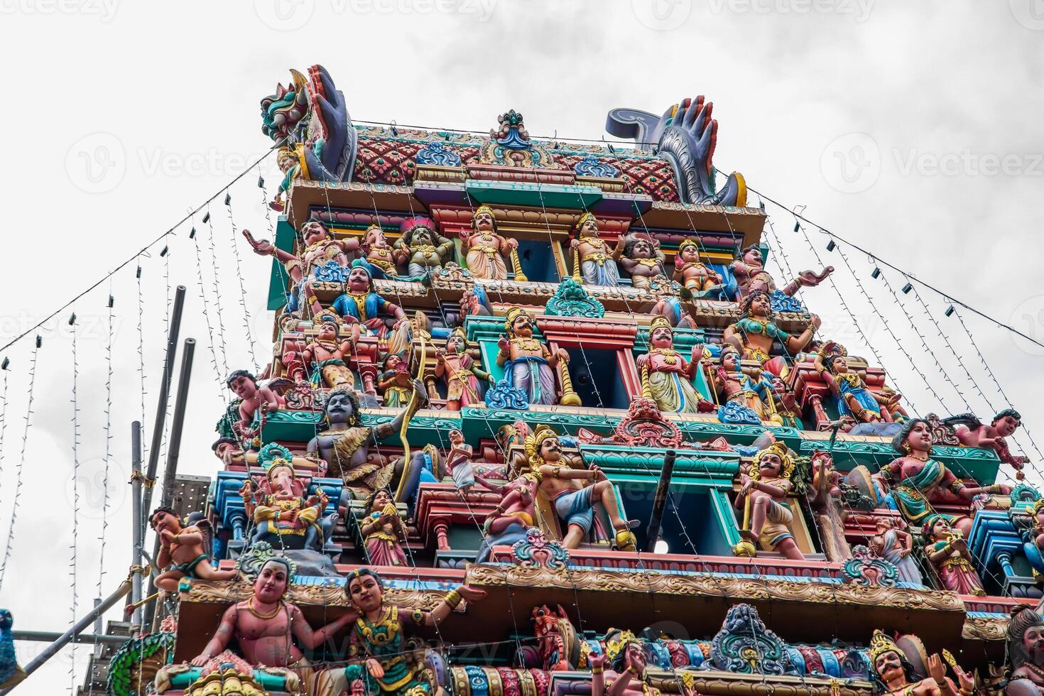 Center temple city Colobmo, capital of Sri Lanka photo