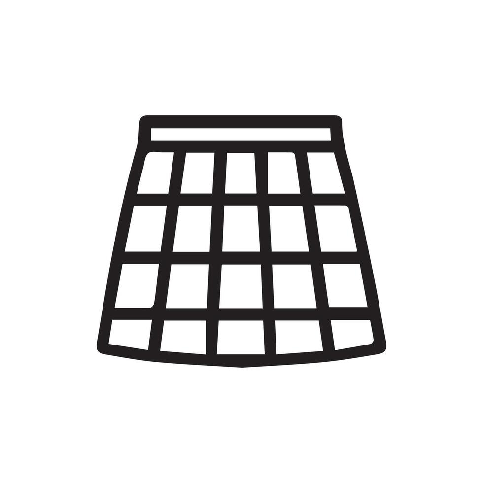 Net Trap Illustration A Minimalist Take on a Woven Design Concept vector