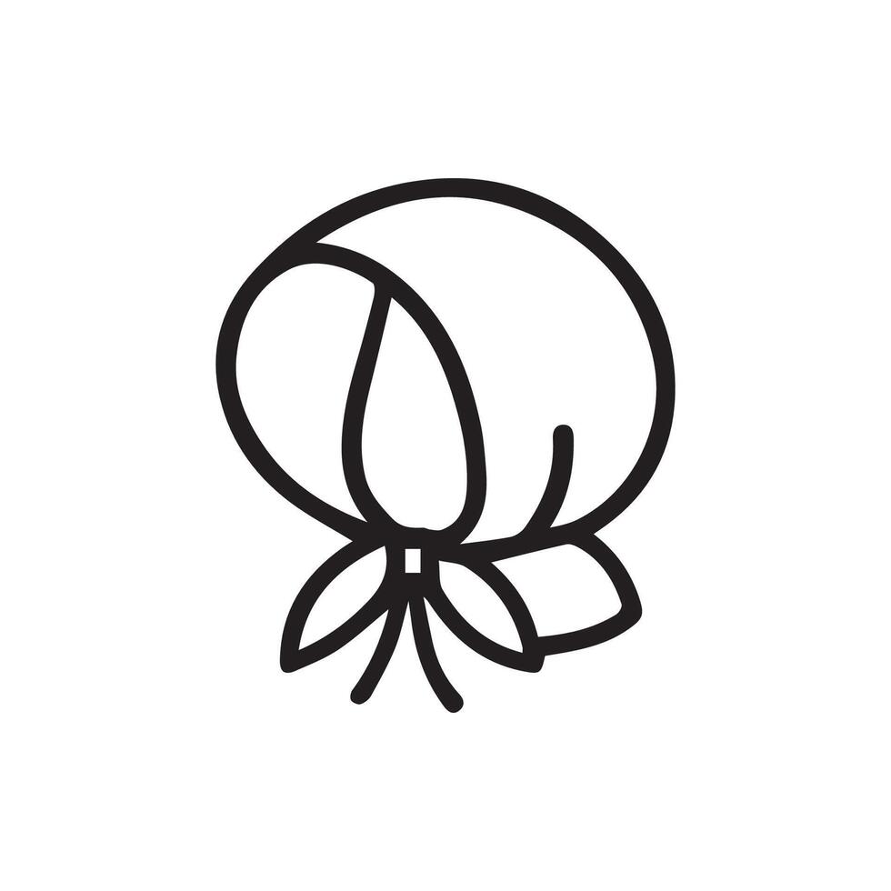 Simple Kerchief Outline Symbolizing Modesty Headwear and Tradition vector
