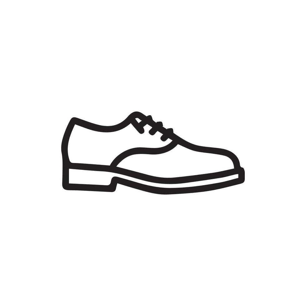 Classic Leather Shoe Icon Ready for your Design Needs and Projects vector