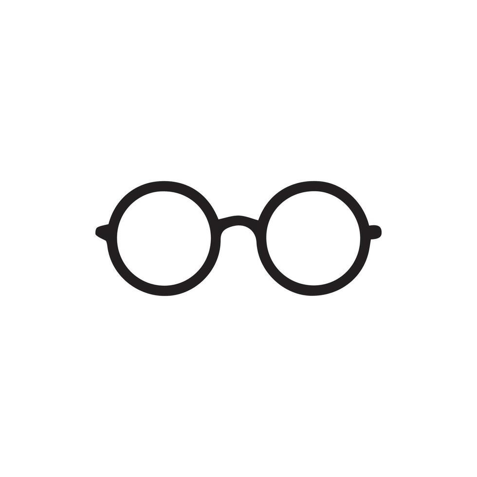 Classic Round Eyeglasses A Timeless Style Icon for Vision and Fashion vector