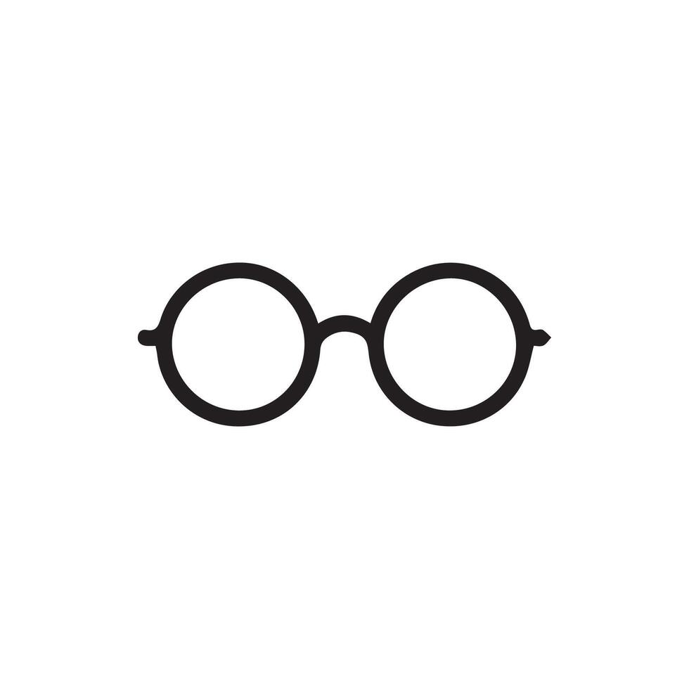 Classic Round Eyeglasses for Vision Correction and Style Enhancement vector