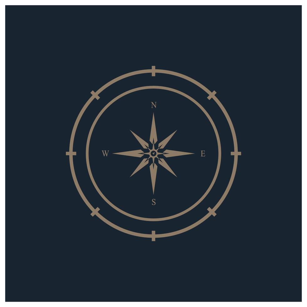 compass icon isolated on background.modern flat compass pictogram,business,marketing,internet concept.trendy simple symbol for websitedesign or button vector