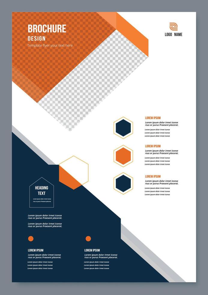 Modern template for your design vector
