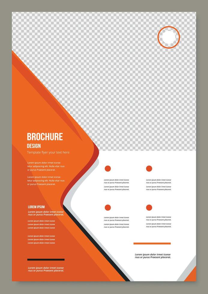 Modern design template for design vector
