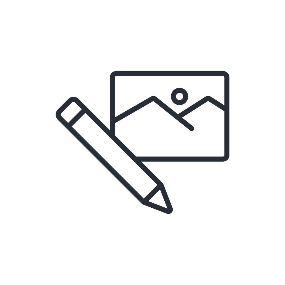 design icon line design style vector
