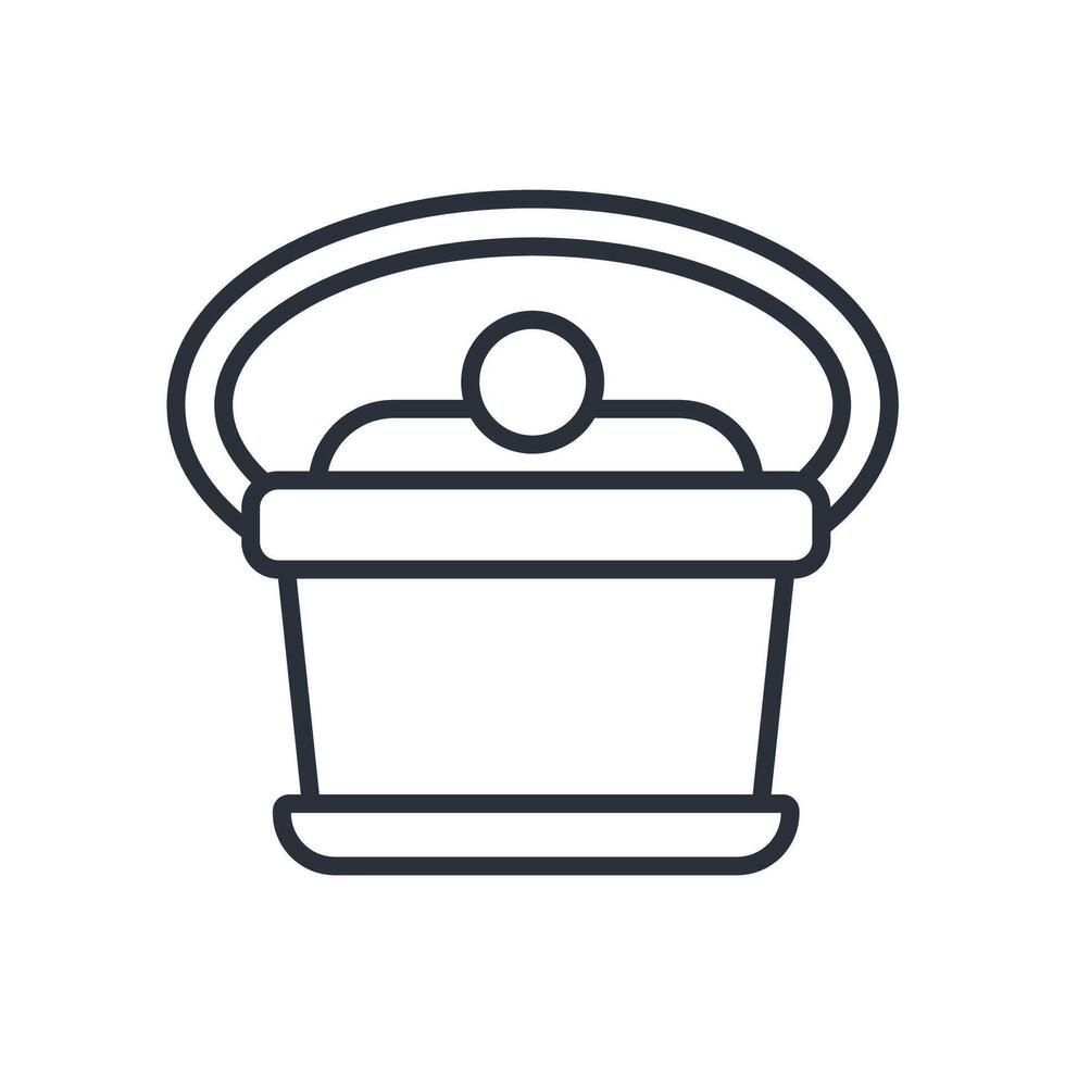 solarium line icons style collection vector