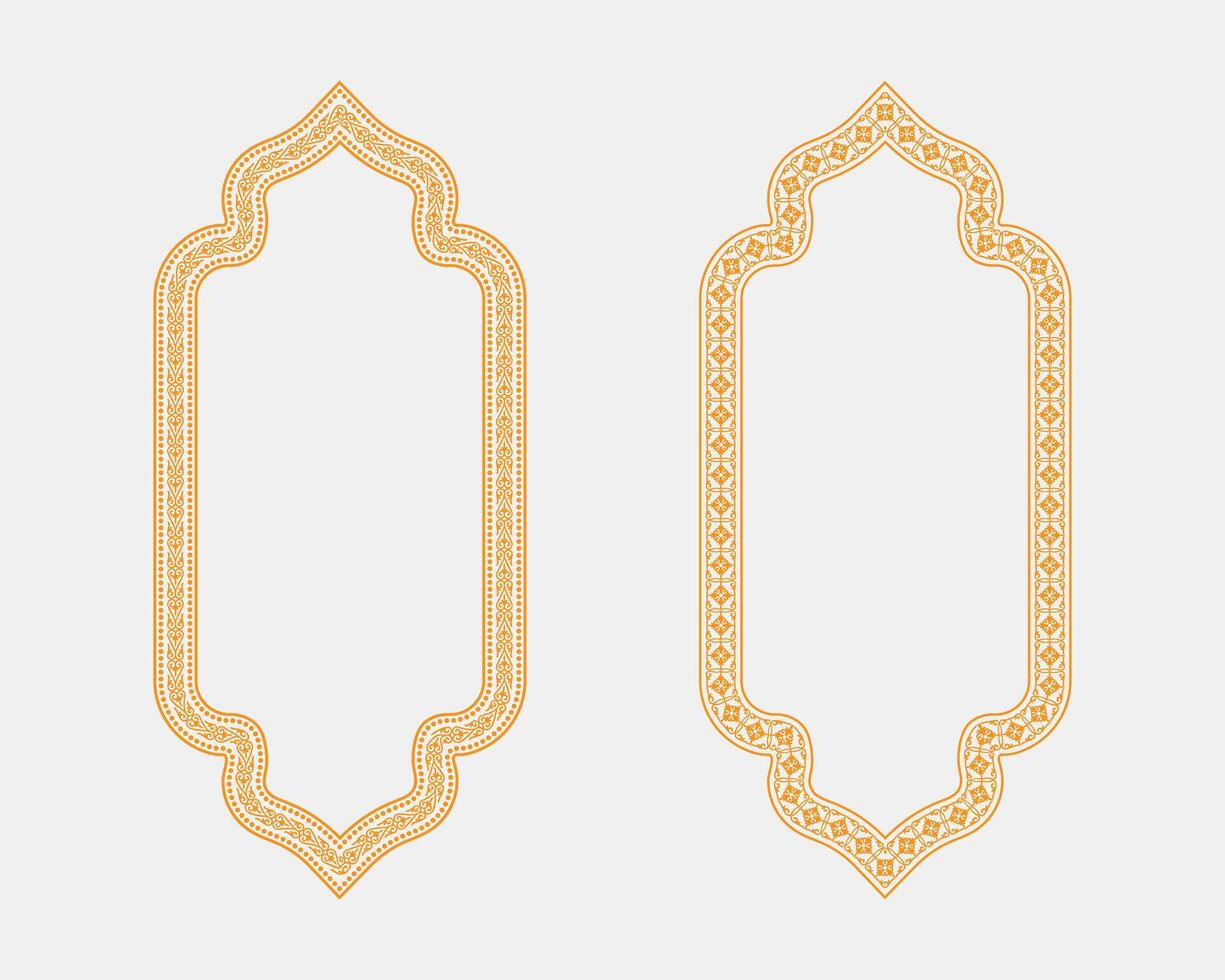 Stylish flower frame pack text box and art border design vectors templates