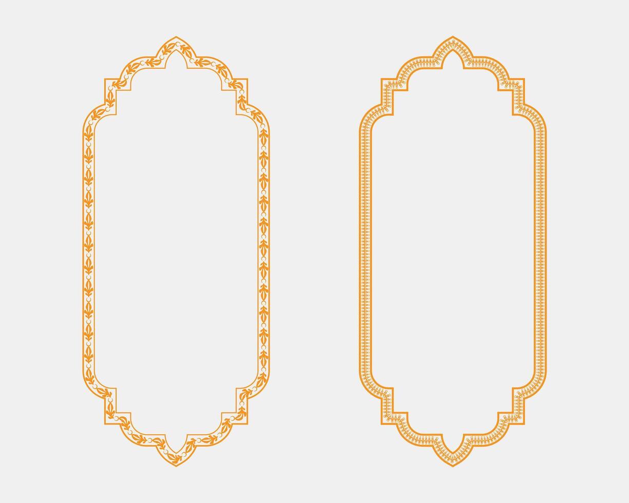 Elegant floral plant frame collection for text box art design perfect for print, web, and decorative vectors templates