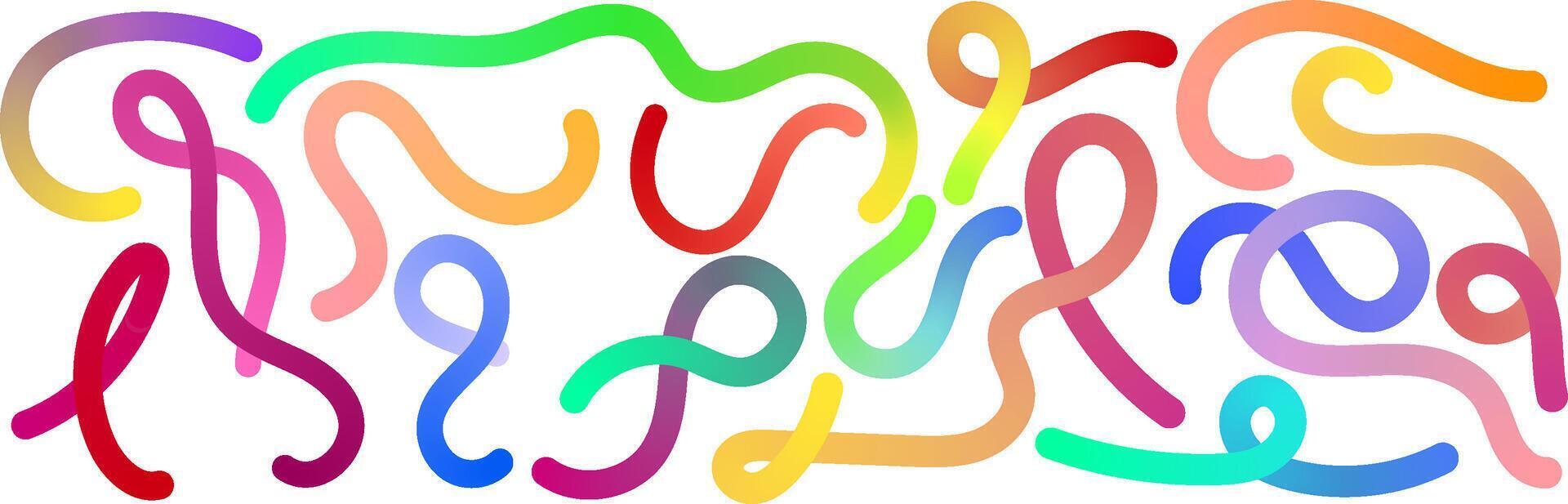 A colorful abstract design with many different colors vector