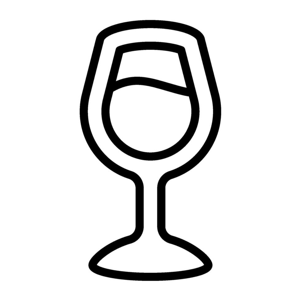 Wine glass for toasting with family vector