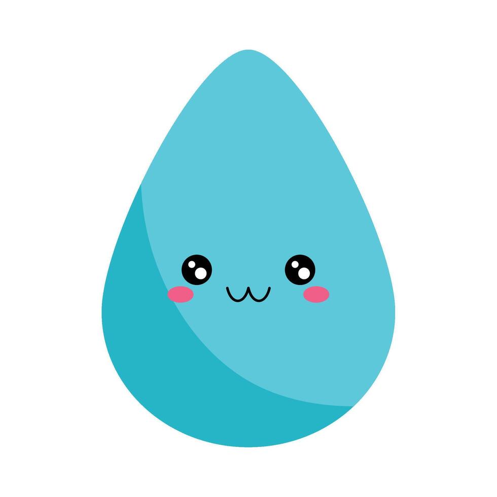 Water Drop Icon for Earth Day vector