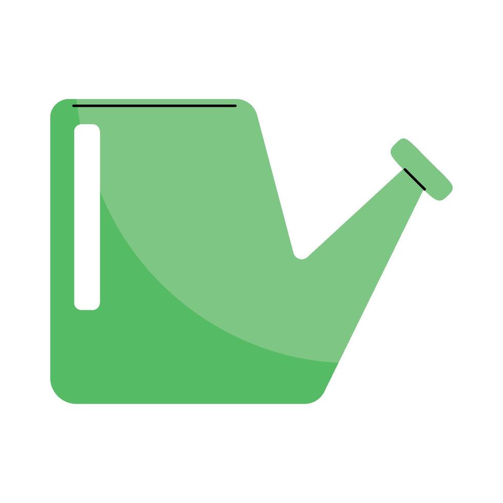 Flat Watering Can Symbol for Earth Day vector
