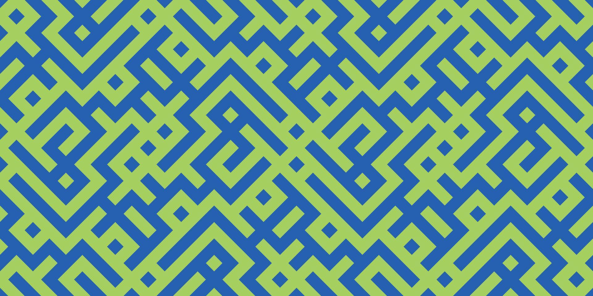 Abstract maze pattern with sharp angles and geometric paths vector