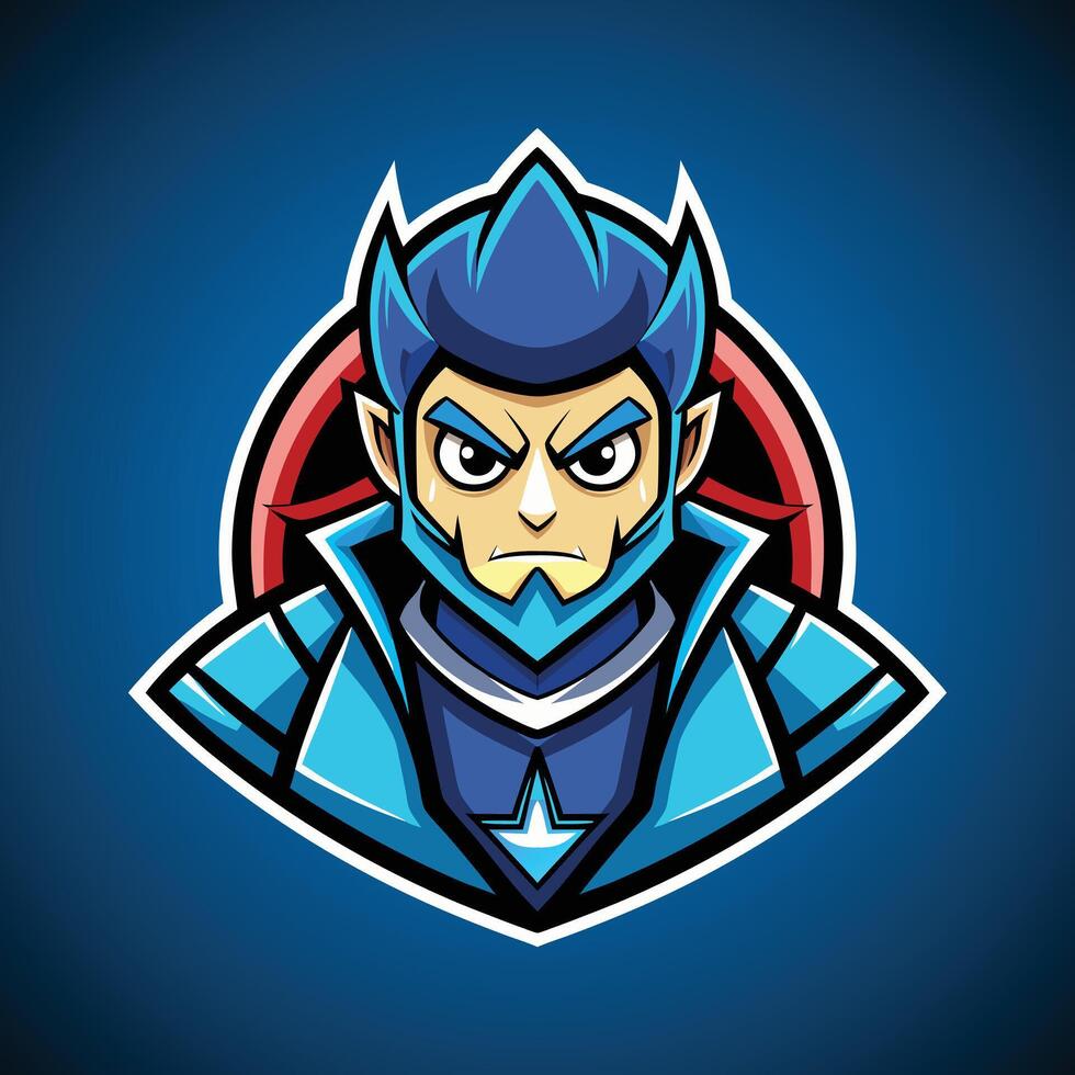 Man hed Mascot creative design vector