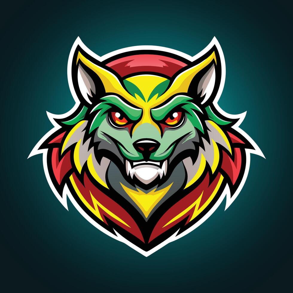 Fox head mascot logo design best work vector