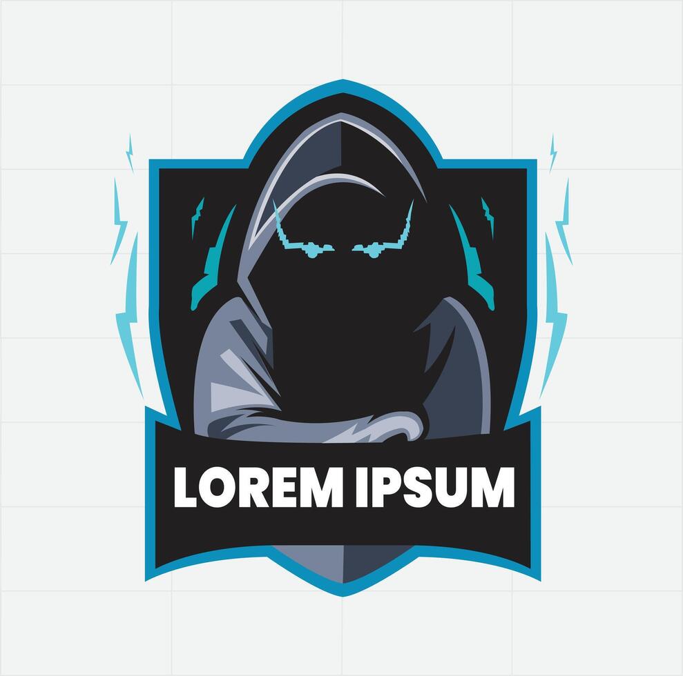 Mascot design for sports logo vector
