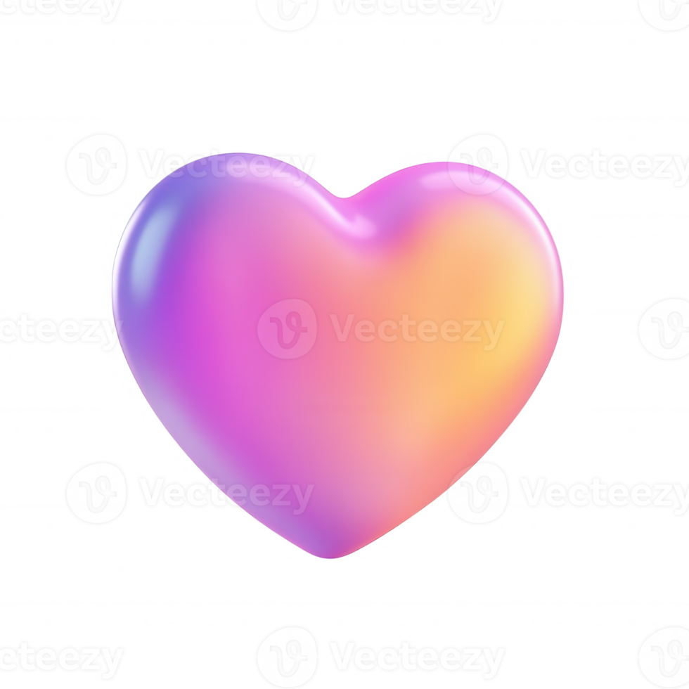 love, valentine icon glossy pink heart representing Isolated affection, symbolizing romantic emotions and valentine's day sentiments. 3d transparent png