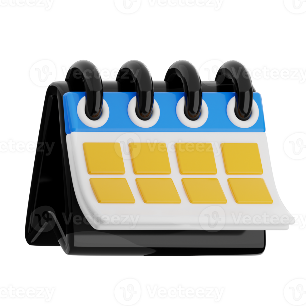 Calendar 3d icon png