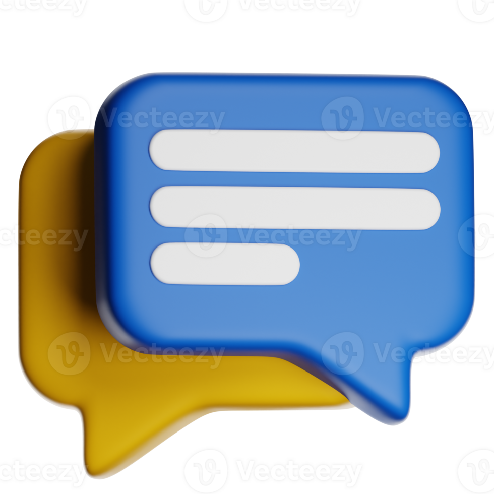 Two speech bubbles overlapping, showing ongoing communication png