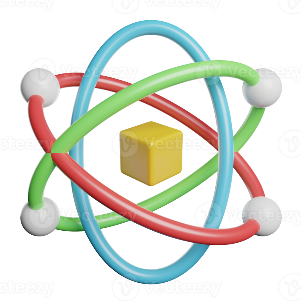 Atom Science Molecule Learning png