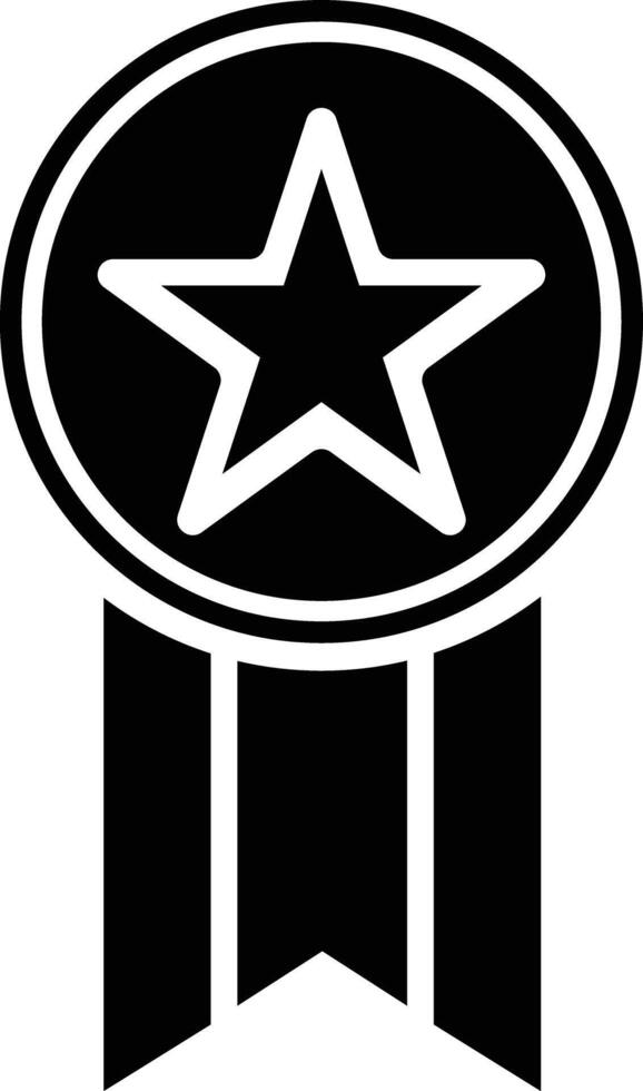 Award icon. Best Reputation Top Brand Awards. black flat icon isolated on white background vector