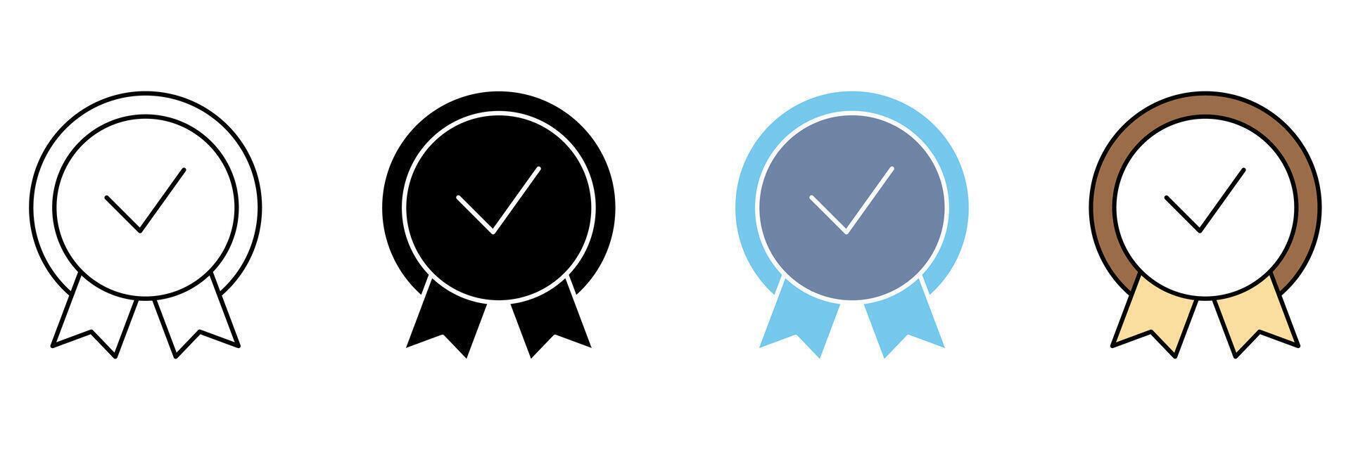 EXCELLENCE concept line icon. Simple element illustration. vector